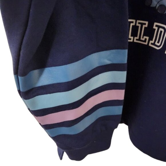 Disney Stitch “Wild Energy” Pullover Sweater XXL Navy Blue Long Sleeve NWT - Picture 2 of 8